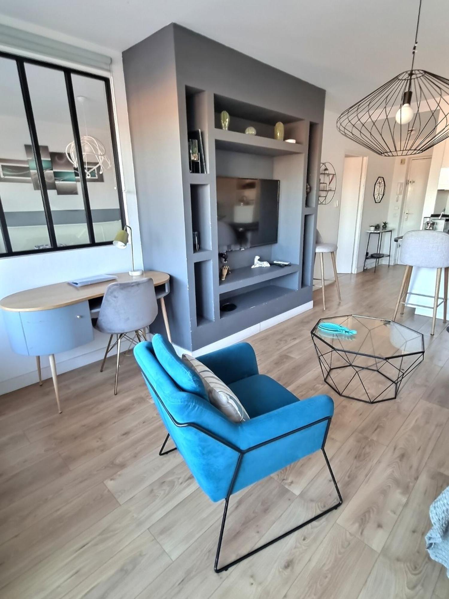 Appartement T2 Prado Chanot Plage Marsilia Exterior foto