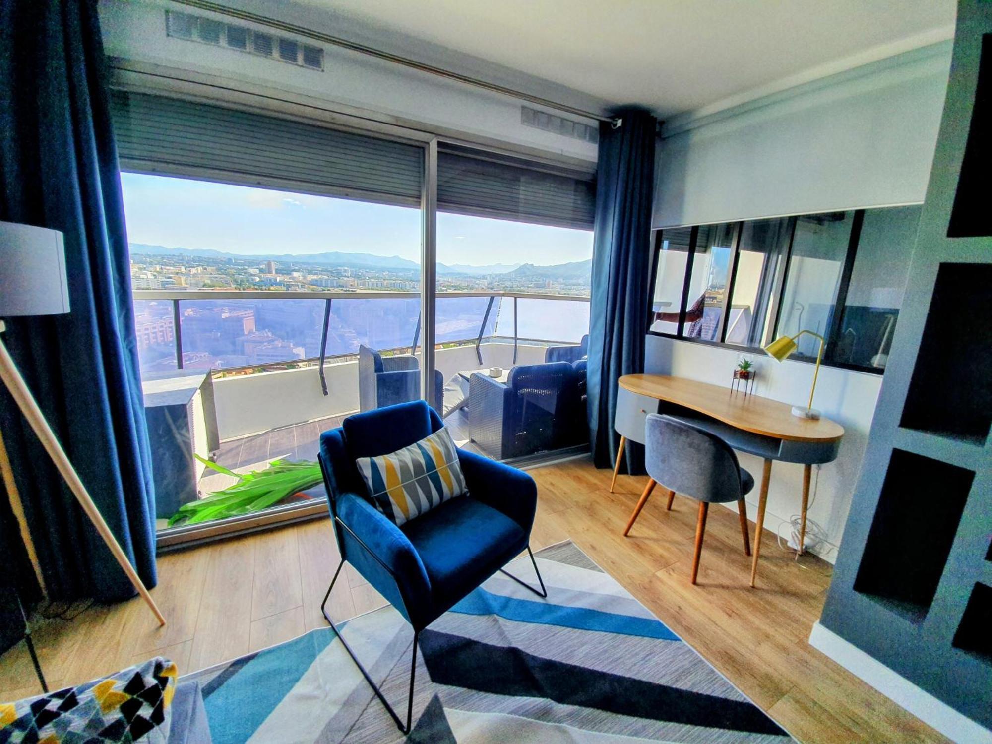 Appartement T2 Prado Chanot Plage Marsilia Exterior foto