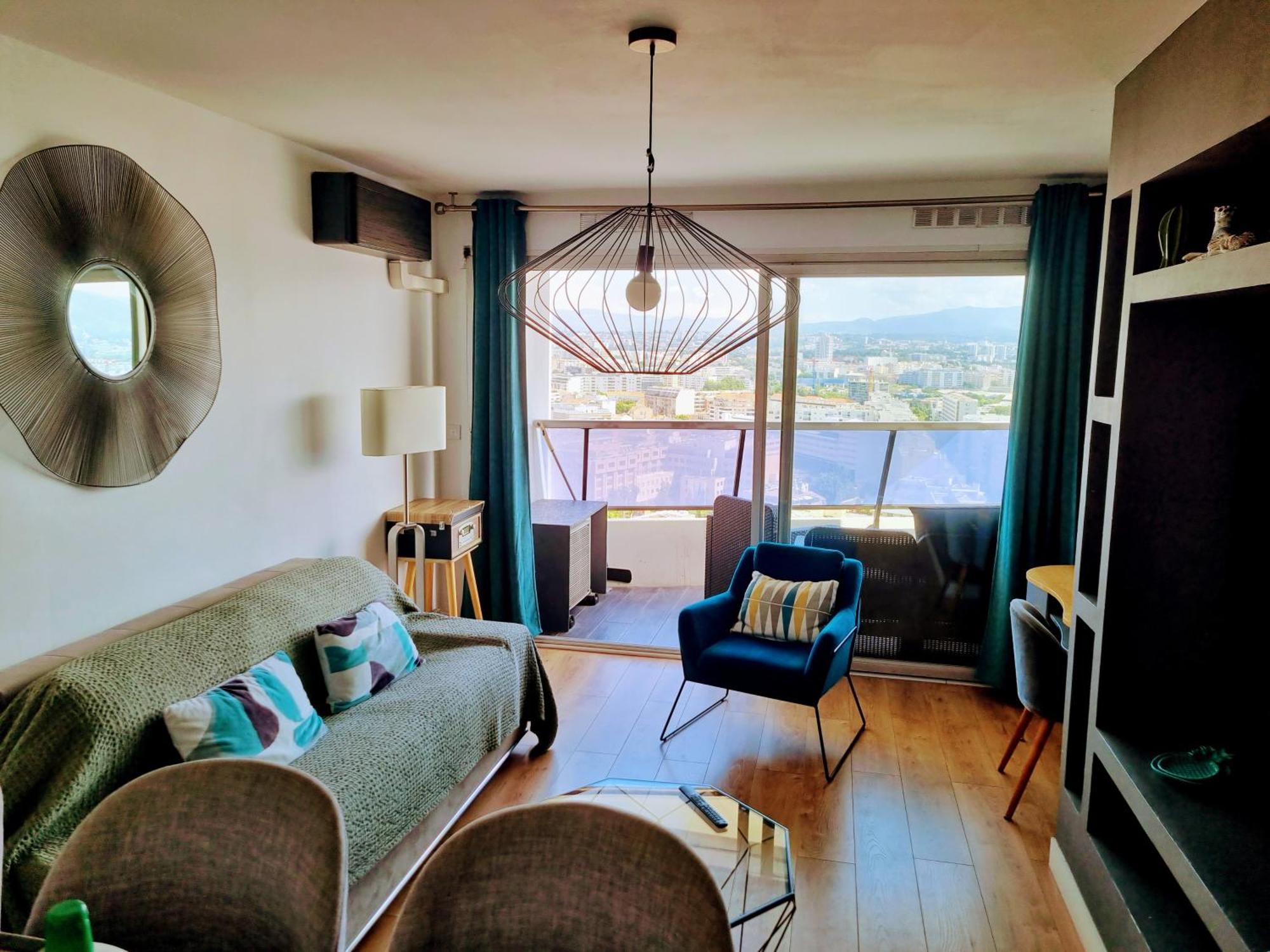 Appartement T2 Prado Chanot Plage Marsilia Exterior foto